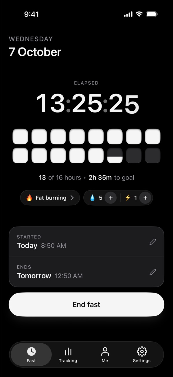 Faaast in dark mode